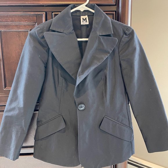 MISSONI Black Blazer Single Button Close - Picture 1 of 4